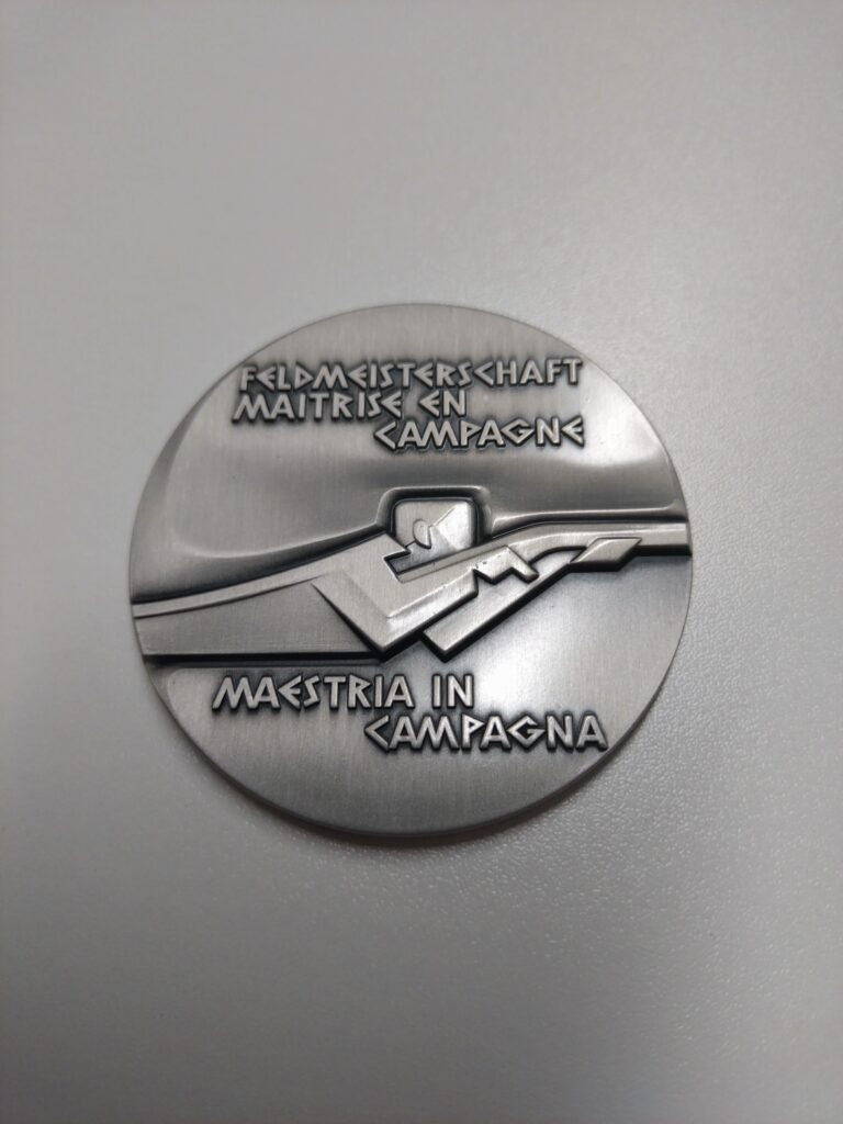 Feldmeisterschaft Medaille Silber